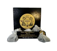 Mariage Freres Earl Grey Imperial Lot de 30 sachets de thé traditionnels en mousseline de coton (1 paquet)