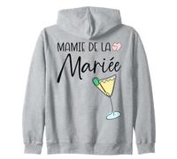 Mariage Grand-Mère Petite-Fille - Mamie de la Mariée Sweat à Capuche