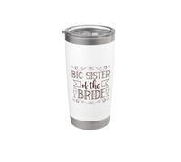 Mariage - Grande soeur de la mariée Gobelet isotherme en acier inoxydable double paroi