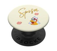 Mariage Italie Poules Poulets Sposa Mariée Italienne PopSockets PopGrip Adhésif