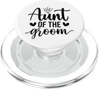 Mariage rétro Entre Couples fraîchement mariés de Tante of Groom Est 2025 PopSockets PopGrip pour MagSafe