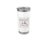 Mariage - Serviteur du marié Gobelet isotherme en acier inoxydable double paroi
