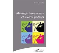 Mariage temporaire et autres poèmes - Samira Alouache - L'harmattan - broché - Poésie
