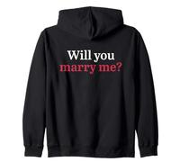 Mariage - Will You Marry Me ? Sweat à Capuche