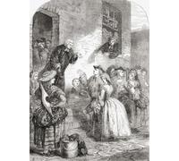 Mariages de flotte. Scène dans la prison de la flotte pendant le règne de George II. Un mariage de flotte était un exemple courant d'un mariage irrégulier ou clandestin qui a eu lieu en Angleterre