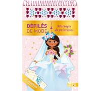 Mariages de princesses - bloc à spirale - Lili La Baleine - Deux Coqs D'or - cartonné - Document jeunesse