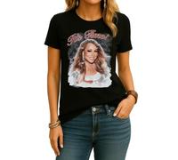 Mariah Carey All I Want for Christmas | T-shirt de Noël pour femme, Noir , M