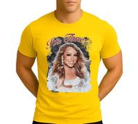 Mariah Carey All I Want for Christmas | T-shirt de Noël pour homme, jaune, M