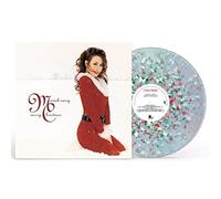 Mariah Carey - Merry Christmas - Exclusive Limited Edition Clear With Red White & Green Splatter Colored Vinyl LP