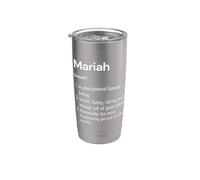 Mariah Définition du nom Dictionnaire amusant Gobelet isotherme en acier inoxydable double paroi
