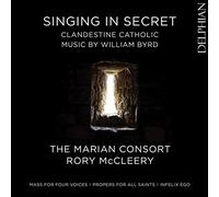 MARIAN CONSORT RORY - SINGING IN SECRET CLANDESTINE - CD - E4z