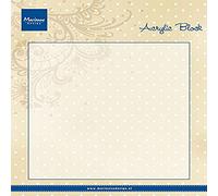 Marianne Design Clear Stamps Acrylic Bloc, Autre, Clear, 17.0 x 20.0 x 0.5 cm