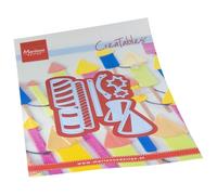 Marianne Design Creatables Matrices de découpe et Embossing, Feux d'artifice, pour Projects de Loisirs créatifs avec du Papier, Light Blue, Taille Unique