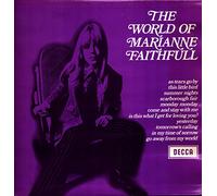 Marianne faithfull - MARIANNE FAITHFULL, the world of Marianne Faithfull. First UK press mono-stereo punch hole in sleeve 1979, on Decca records. Stereo.