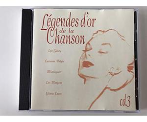 Mariano, Trenet, Rossi, Gauty, Fernandel, Chevalier, Baker, Ouvrard... Piaf - Légendes d'or de la chanson Cd 3