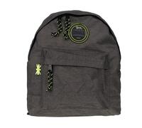 Maricart | Sac à dos Lonsdale pour école moyenne et supérieure avec 2 compartiments pour homme ou garçon - Sac à dos américain, Gris denim, Zaino Americano - Lonsdale