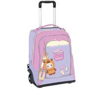 Maricart | Sac à dos Trolley école primaire pour enfants 34x25x52 cm avec roues en caoutchouc sac à dos enfant ou fille, Milk Candy Pop, Medio, Classique