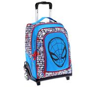 Maricart | Sac à dos Trolley école primaire pour enfants 34x25x52 cm avec roues en caoutchouc sac à dos enfant ou fille, Spiderman