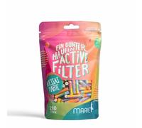 Marie 20629 Active Filter Lot de 210 filtres en papier dans un sachet refermable Multicolore 6 mm