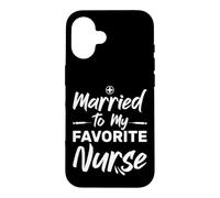 Marié à Mon infirmière préférée, épouse allaitante Coque pour iPhone 16