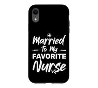 Marié à Mon infirmière préférée, épouse allaitante Coque pour iPhone XR