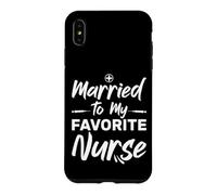Marié à Mon infirmière préférée, épouse allaitante Coque pour iPhone XS Max