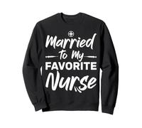 Marié à Mon infirmière préférée, épouse allaitante Sweatshirt