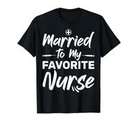 Marié à Mon infirmière préférée, épouse allaitante T-Shirt Graphique avec Valeur