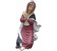 Marie accroupie en position de prière 97cm de haut Figurine de décoration - polyrésine - réduite - pour l'extérieur