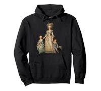 Marie Antoinette Art (Aspect Vieilli Vintage) Sweat à Capuche