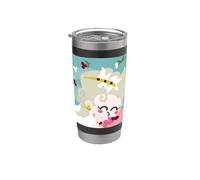 Marie-Antoinette Kawaii Gobelet isotherme en acier inoxydable double paroi