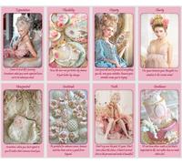 Marie Antoinette Oracle Cards Deck Queen of France Oracle Cards Deck Pink Dreams, Love and Passion Oracle