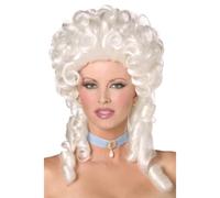 Marie Antoinette Perruque Blanc Bouclé Baroque Vitctorian Femme Déguisement Neuf
