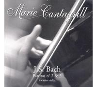 Marie Cantagrill Partitas 2 et 3 pour Violon de J.S. Bach