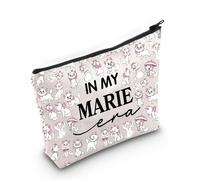 Marie Cat Merch Sac de maquillage pour amoureux des chats Cadeau Miaou Cadeau pour propriétaire de chat, Sac Cat Era, Sacs cosmétiques