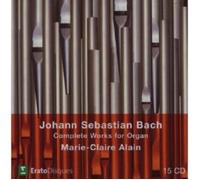 MARIE-CLAIRE ALAIN - COMPLETE ORGAN WORKS 15 CD JOHANN SEBASTIAN BACH NEUF