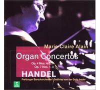 Marie Claire Alain - Handel:5 Organ Concertos