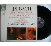 Marie-Claire Alain - NUM 75053 MARIE-CLAIRE ALAIN Bach Toccata & Fugue etc vinyl LP