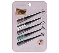 Marie Claire Liquid Eyeliner Collection Set - All-Day Wear Eye Makeup - Ultra-Precise Tip, Ultra-Pigmented Colored Eyeliner - Easy Application - 5 pc