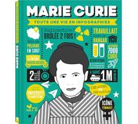 Collectif – Marie Curie – Toute une vie en infographie – Cartonné