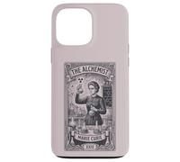 Marie Curie Alchemist Tarot Card ; Women in STEM Chemistry Coque pour iPhone 13 Pro Max
