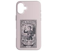 Marie Curie Alchemist Tarot Card ; Women in STEM Chemistry Coque pour iPhone 16 Plus
