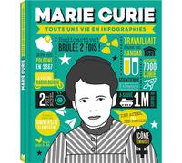 Collectif – Marie Curie – Toute une vie en infographie – Cartonné