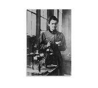 Marie Curie Poster photo à suspendre Noir et blanc 20 x 30 cm