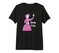 Marie Curie Science Chemistry Beautiful T-Shirt Haut de Gamme