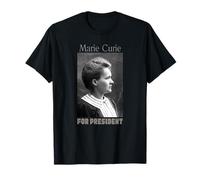 Marie Curie Scientifique Physique Chimie Radio Nobel Féminisme T-Shirt