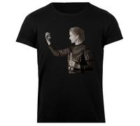 Marie Curie T-Shirt Femme Basic Coton Noir Basic Cotton Black Women's T-Shirt
