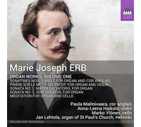 ERB, Marie Joseph : Oeuvres pour Orgue Volume 1