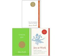 Marie Kondo 3 Books Collection Set (The Life-Changing Magic of Tidying, Spark Joy, Joy at Work)