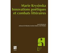 Marie krysinska Une écriture de la dissonace poétique et sociale - Seth Whidden - Publ.de St-Etienne - broché - Essai
